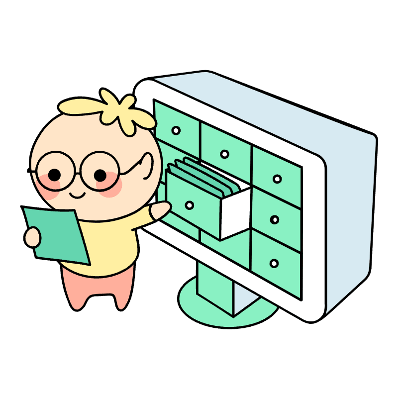 Database Illustration from Seoul Set