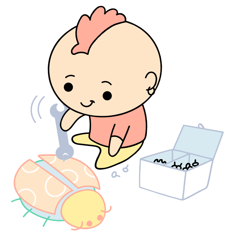 Fixing Bugs Illustration from Seoul Set