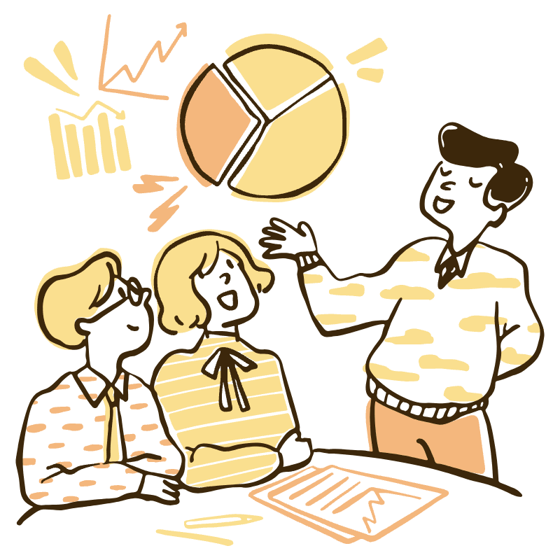 Business Presentation Illustration from Djakarta Set