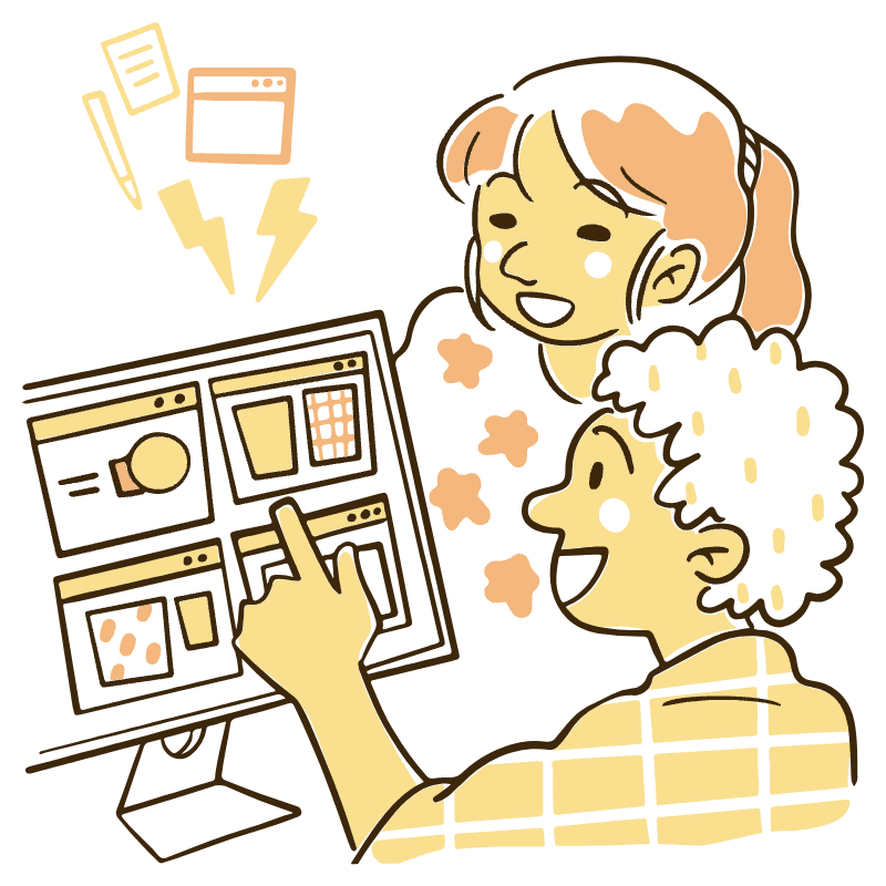 Designing Website Illustration from Djakarta Set