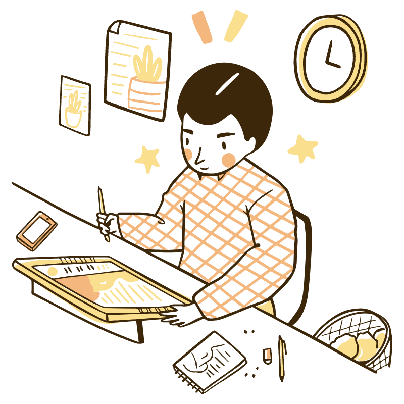 Illustrator Drawing With Ipad 1 Illustration from Djakarta Set