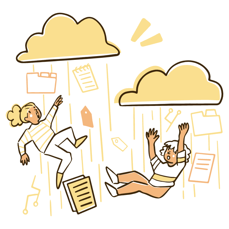 Data Cloud Illustration from Djakarta Set