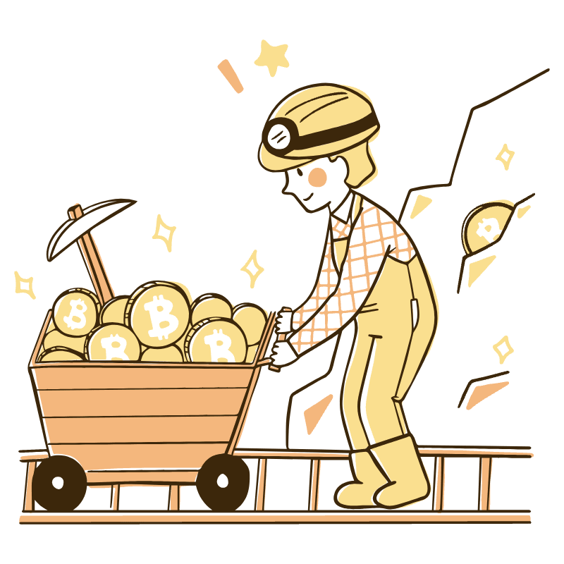 Bitcoin Mining 1 Illustration from Djakarta Set