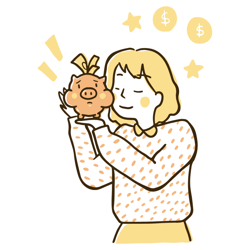 Saving Money Illustration from Djakarta Set