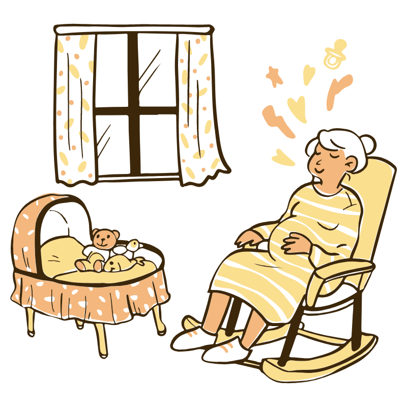 Pregnancy Illustration from Djakarta Set