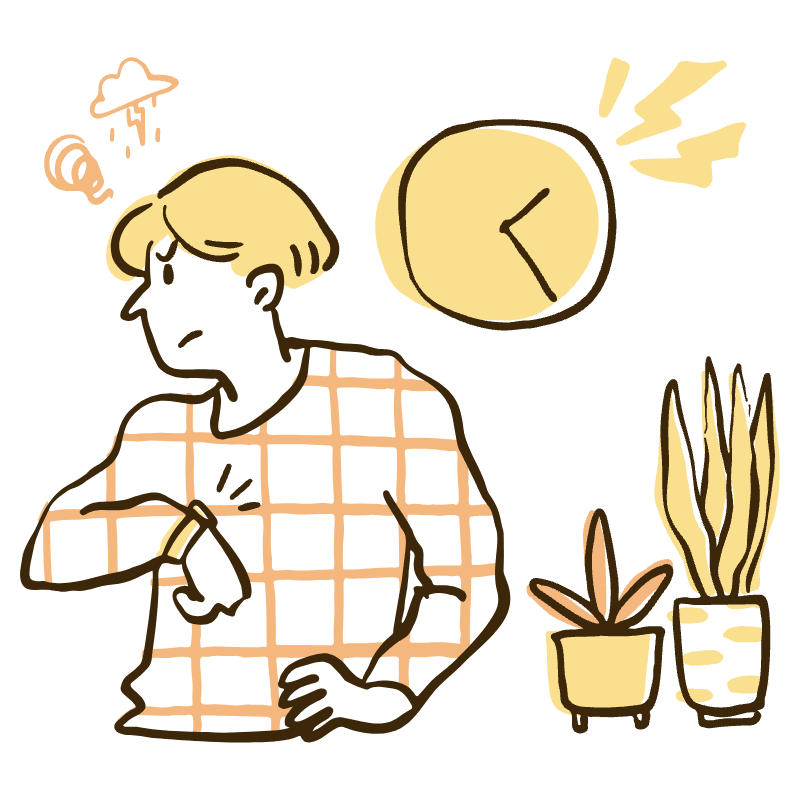 Be Patient Illustration from Djakarta Set
