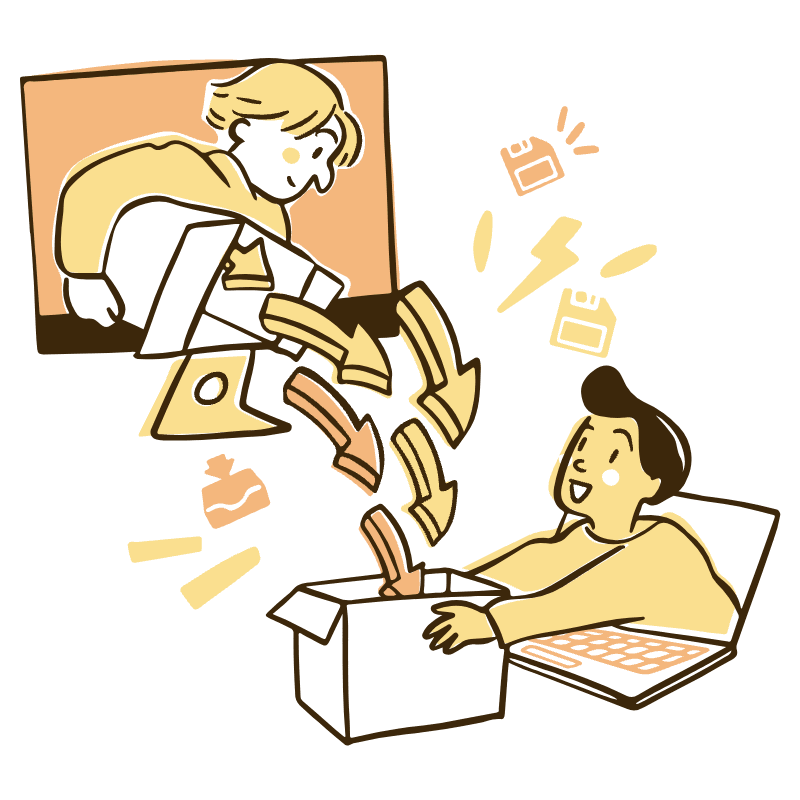 Downloading Illustration from Djakarta Set