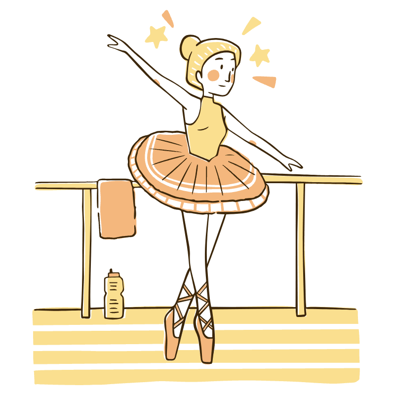Dance Illustration from Djakarta Set