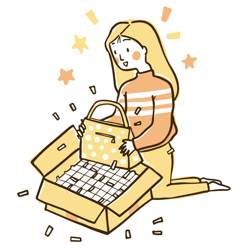 Unboxing Product Illustration from Djakarta Set