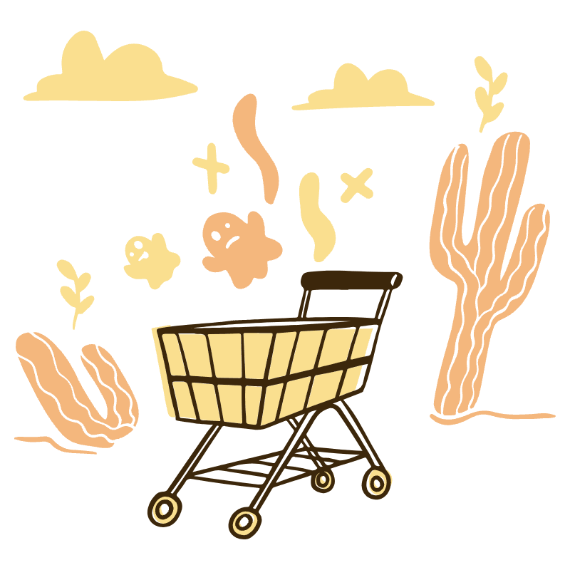 Abandoned Cart Illustration from Djakarta Set