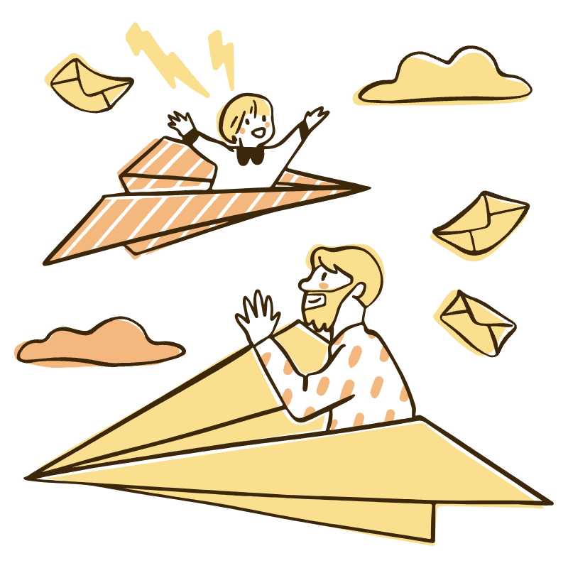 Shipping Illustration from Djakarta Set