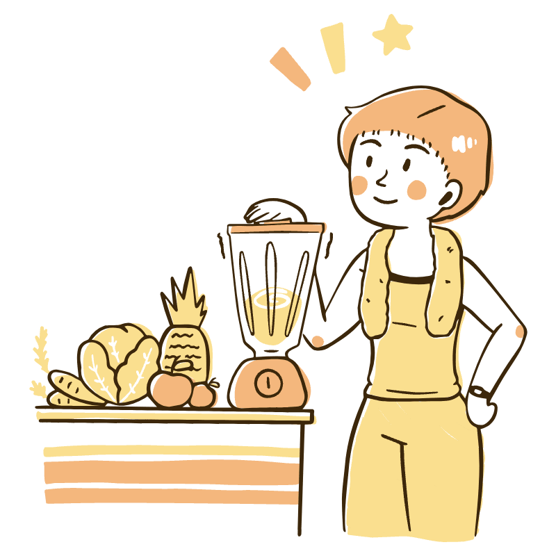 Being Healthy Illustration from Djakarta Set