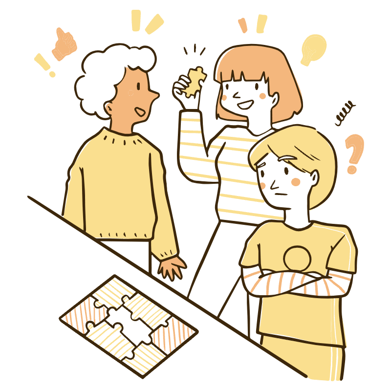 Problem Solving Illustration from Djakarta Set