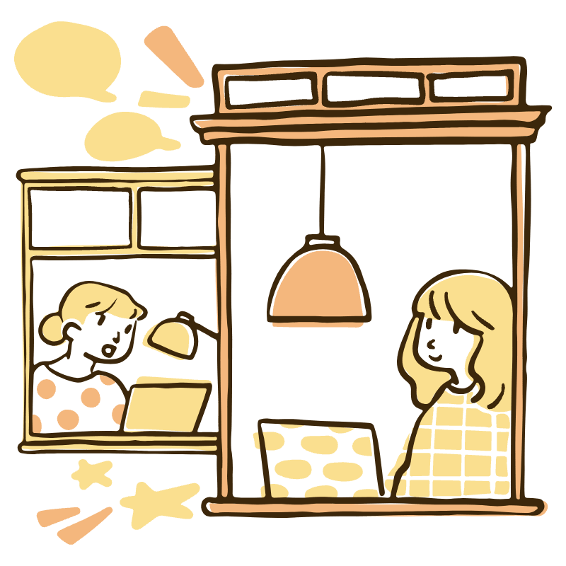 Work From Home 1 Illustration from Djakarta Set