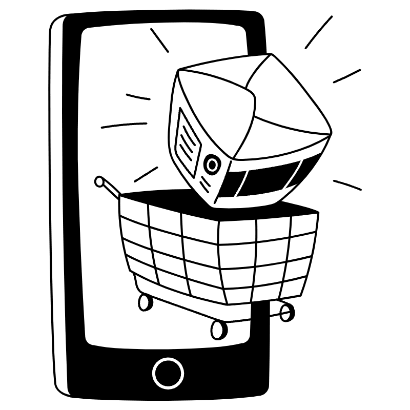 Emptystates Add Product Illustration from Milano Set