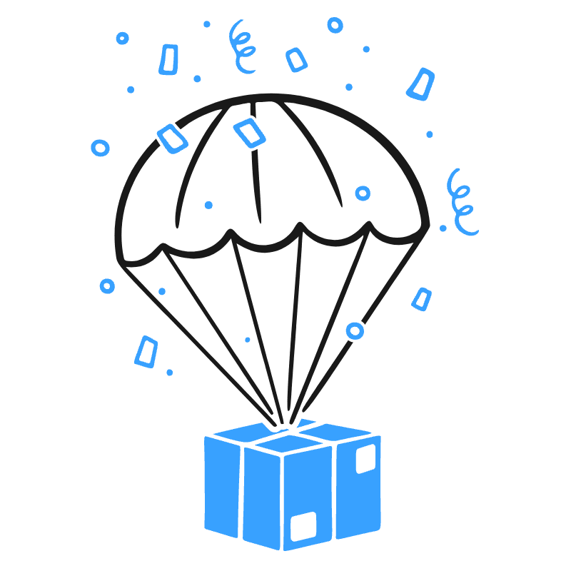 Free Shipping Illustration from Brooklyn Set