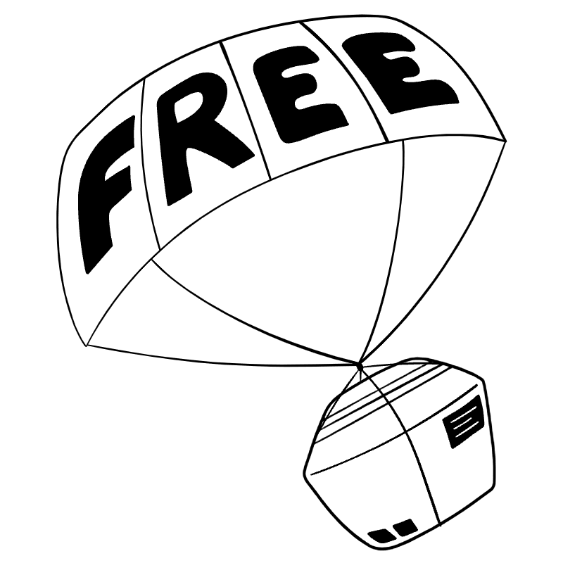 Free Shipping Illustration from Milano Set