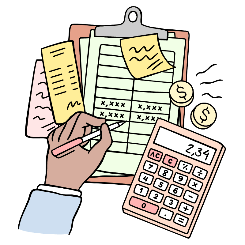 Accountant 3 Illustration from Bruxelles Set