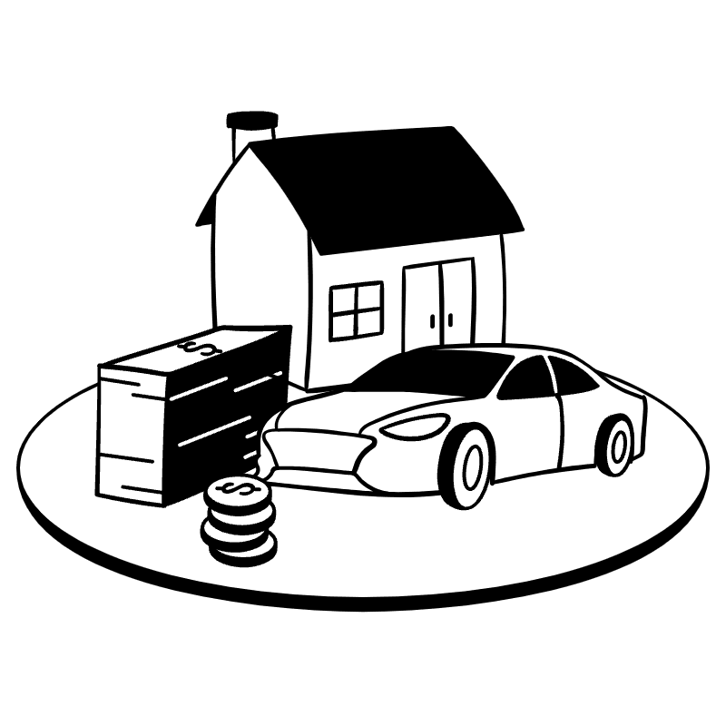 Assets Illustration from Milano Set