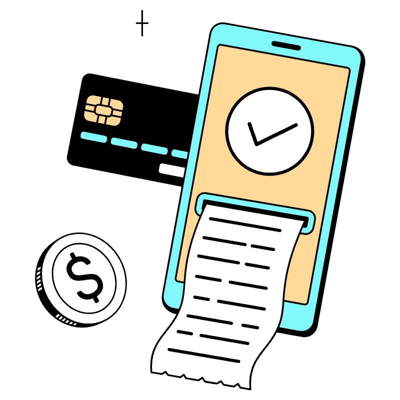 Bills Payment Illustration from London Set