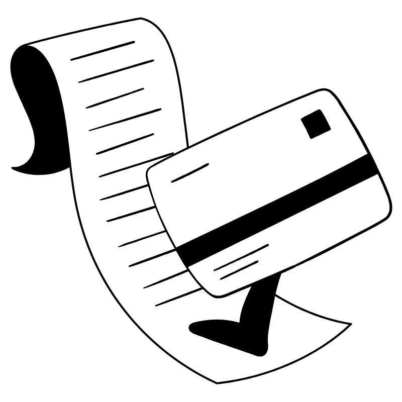 Bills Payment Illustration from Milano Set