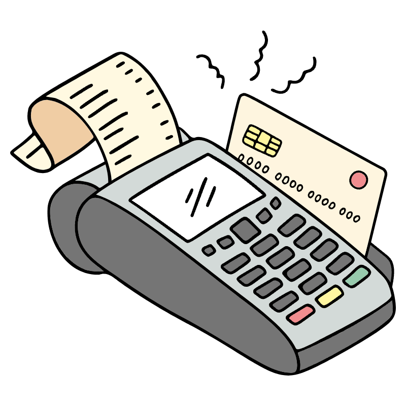 Card Payment 1 Illustration from Bruxelles Set