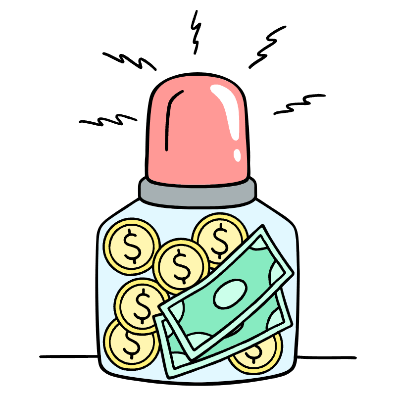 Emergency Funds 2 Illustration from Bruxelles Set