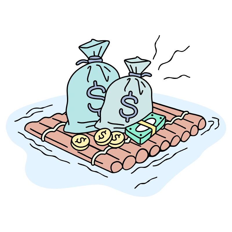 Emergency Funds 3 Illustration from Bruxelles Set