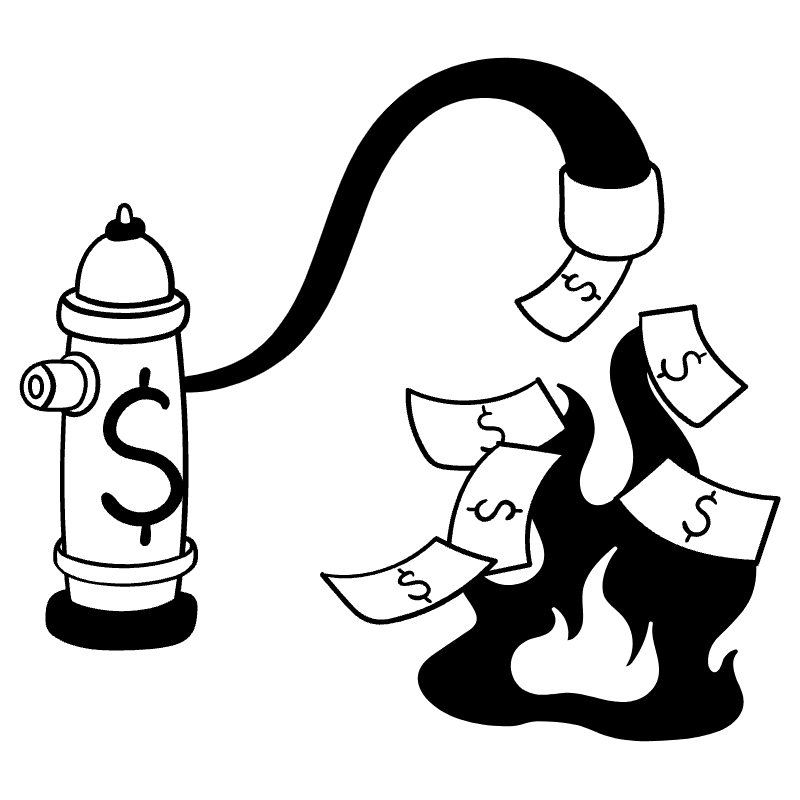 Emergency Funds Illustration from Milano Set