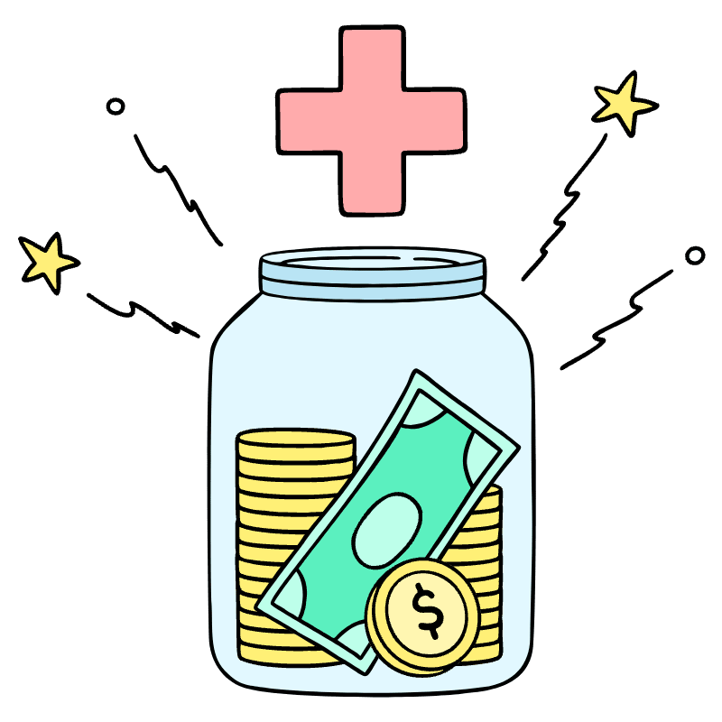 Emergency Savings 2 Illustration from Bruxelles Set