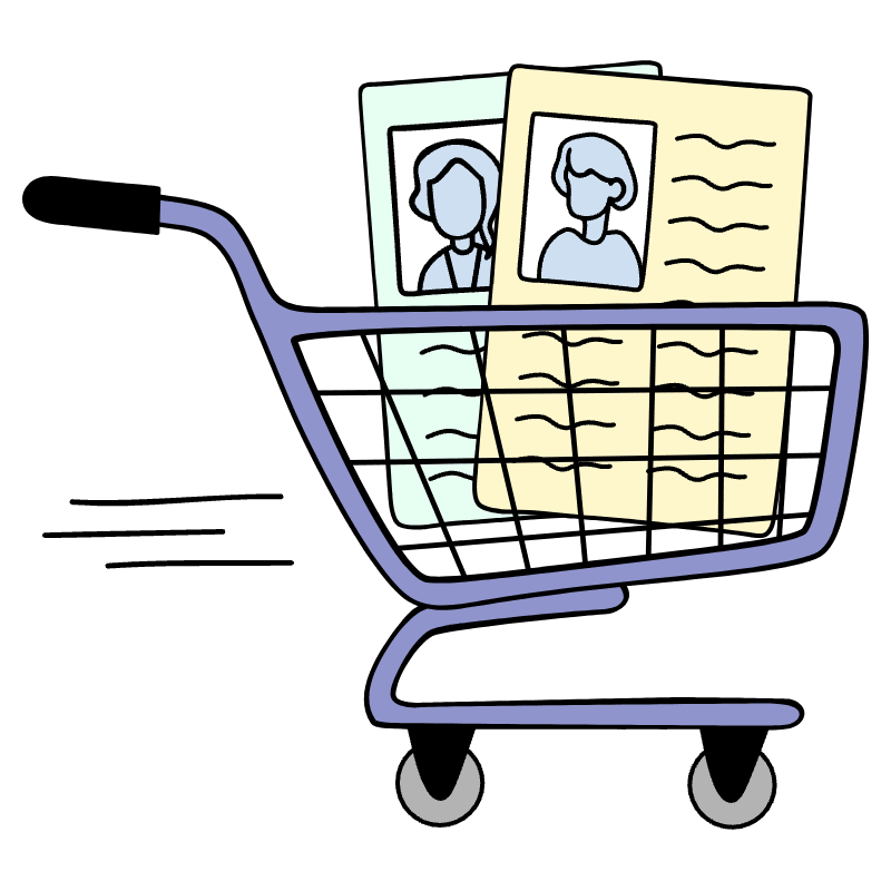Job Market 3 Illustration from Bruxelles Set