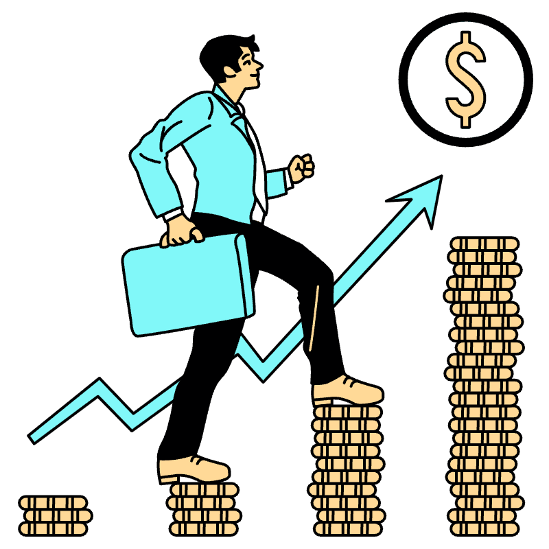 Money Motivation 1 Illustration from London Set