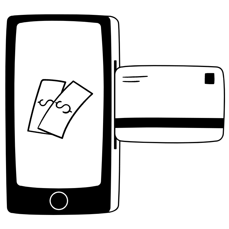 Online Transaction Illustration from Milano Set