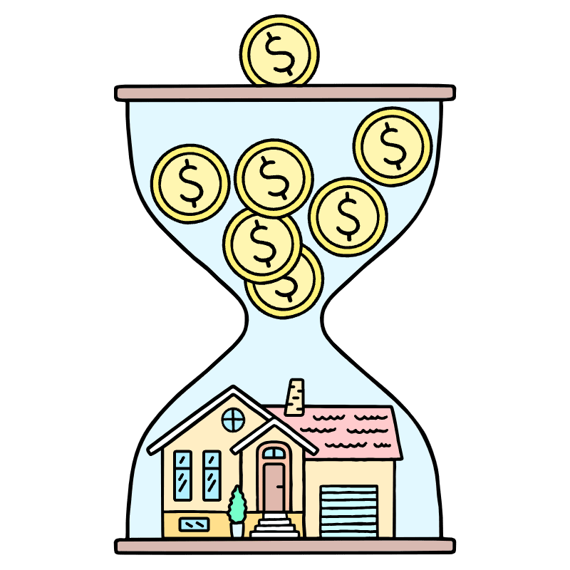 Saving For The Future Illustration from Bruxelles Set
