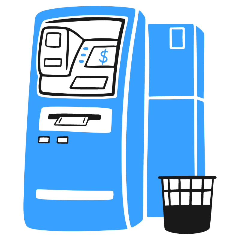 Atm  Illustration from Brooklyn Set