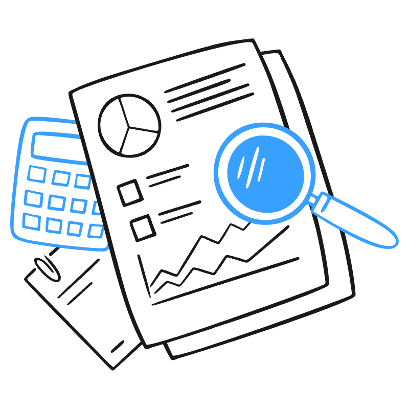 Audit Illustration from Brooklyn Set