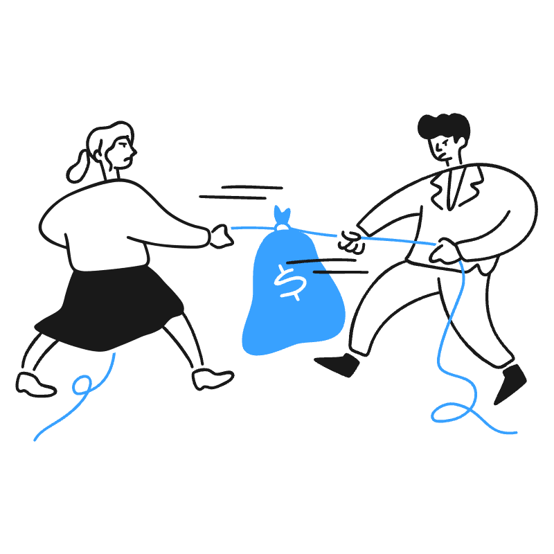 Business Competitors 2 Illustration from Brooklyn Set