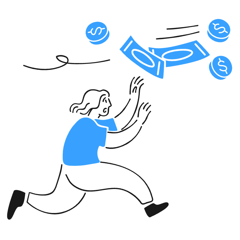 Chasing Money 5 Illustration from Brooklyn Set