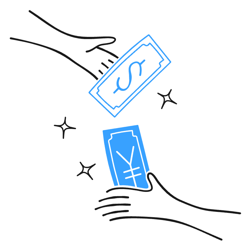 Currency Exchange 5 Illustration from Brooklyn Set