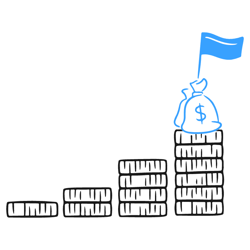 Money Motivation Illustration from Brooklyn Set
