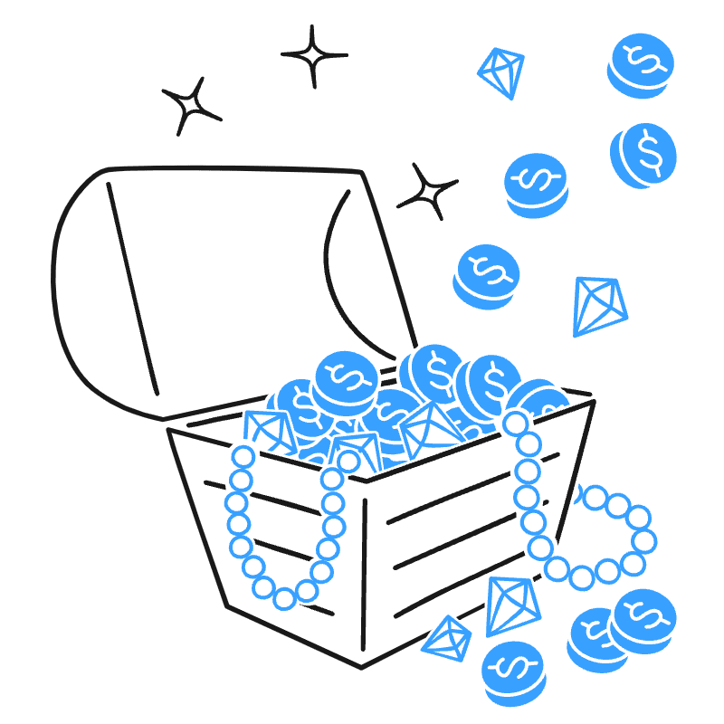 Treasure Chest 5 Illustration from Brooklyn Set