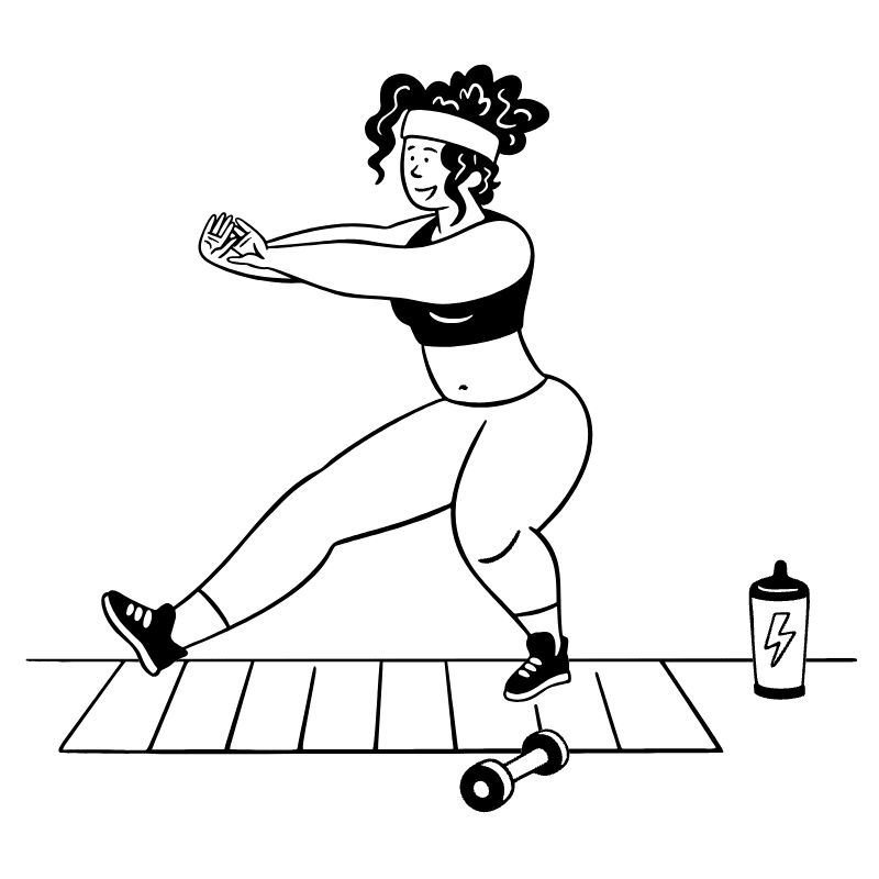 Exercise Illustration from Milano Set