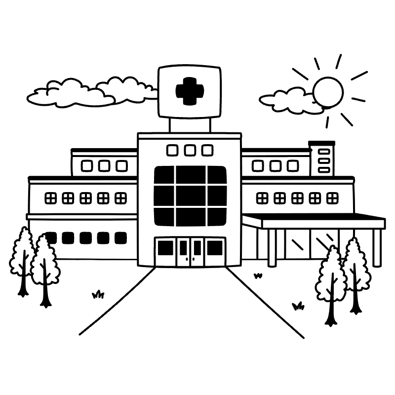 Hospital Clinic 1 Illustration from Milano Set