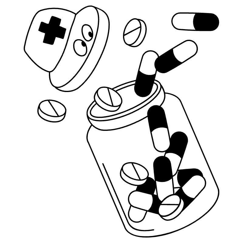 Medicine 1 Illustration from Milano Set