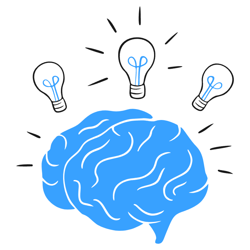 Brain Illustration from Brooklyn Set