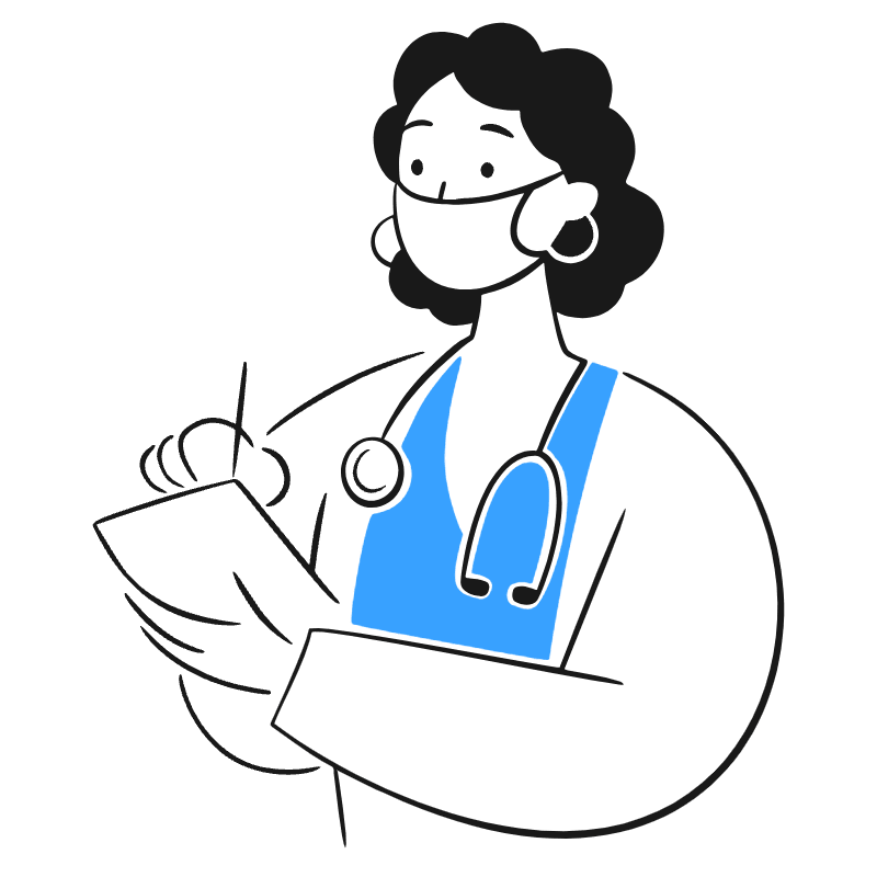 Checkup Illustration from Brooklyn Set