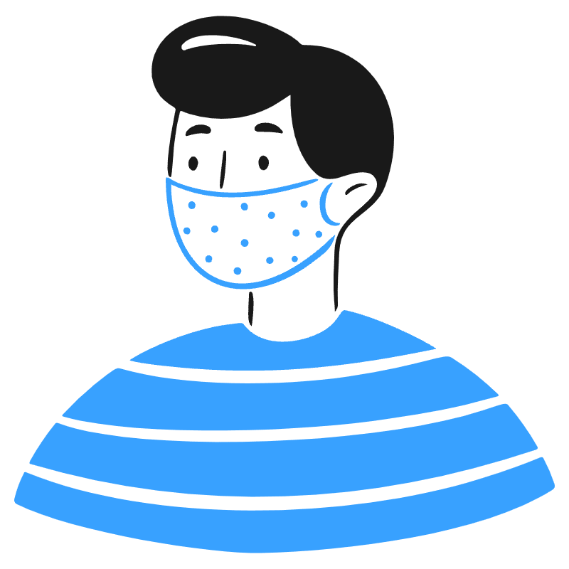Facemask 1 Illustration from Brooklyn Set