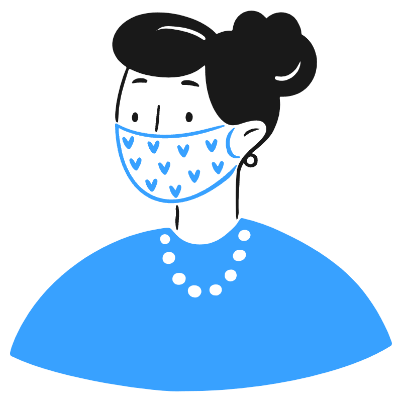 Facemask 2 Illustration from Brooklyn Set