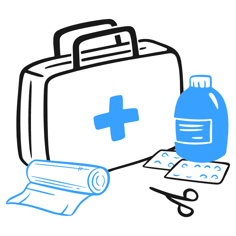 First Aid Illustration from Brooklyn Set