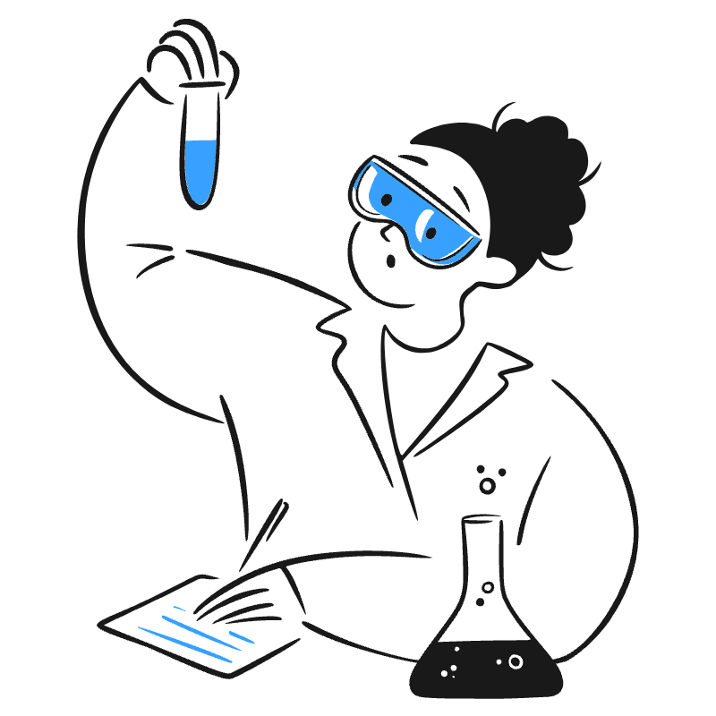 Medical Research Illustration from Brooklyn Set
